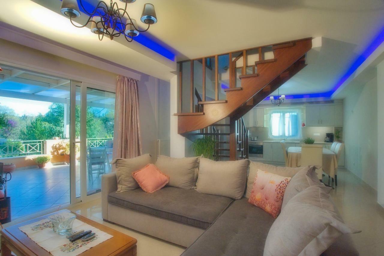 Kompítsion Corfu Villa Potamaki מראה חיצוני תמונה